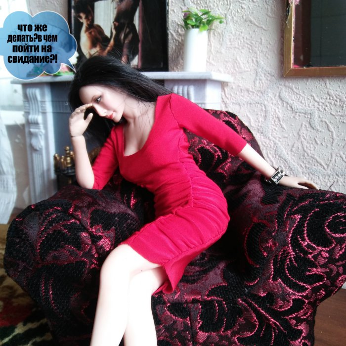 Джия готовится к свиданию! Кукла Phicen