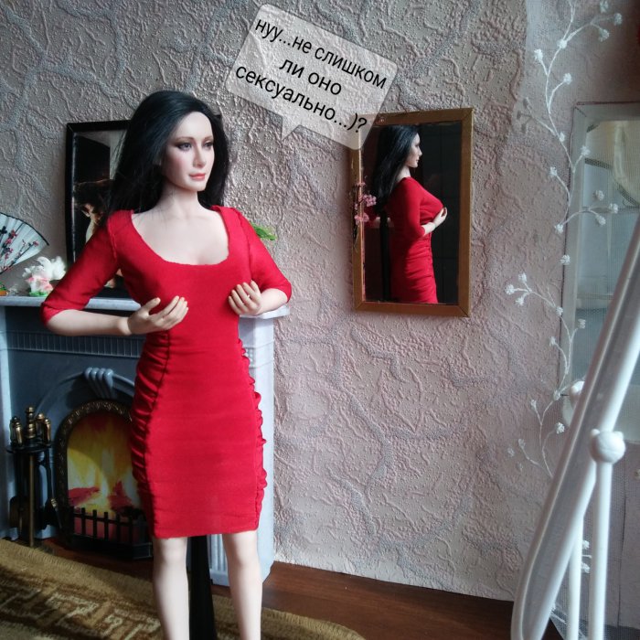 Джия готовится к свиданию! Кукла Phicen (фото 9)