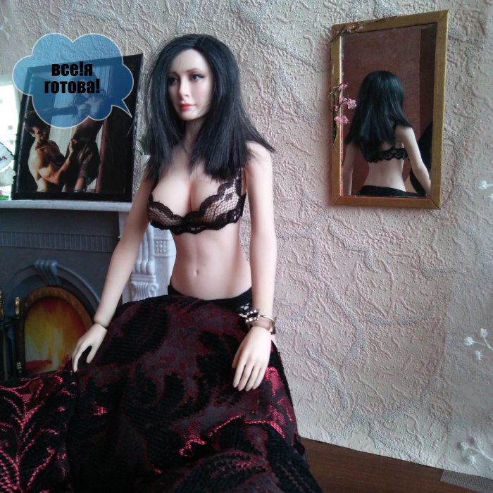 Джия готовится к свиданию! Кукла Phicen