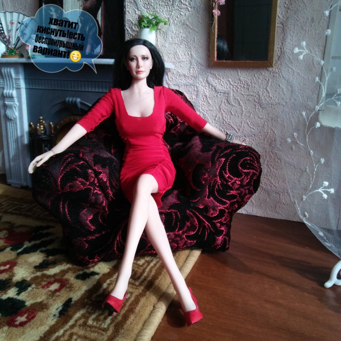 Джия готовится к свиданию! Кукла Phicen