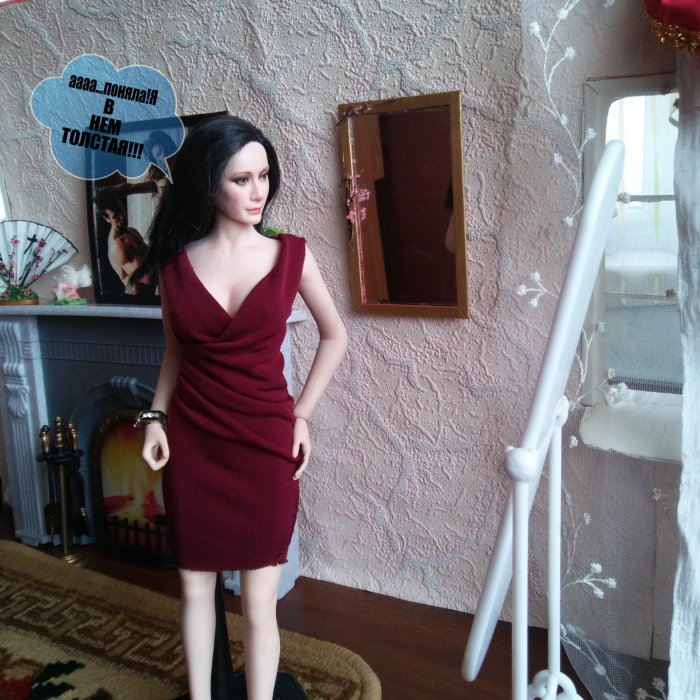 Джия готовится к свиданию! Кукла Phicen (фото 3)