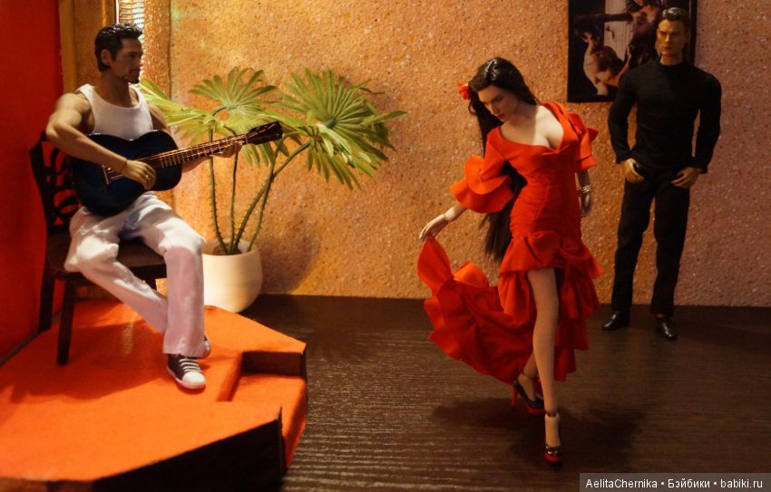 Кармен. Фламенко — Куклы Phicen (TBLeague/Фицен): бесшовные тела