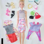 Барби Barbie с одеждой, обувью и аксессуарами от Mattel.