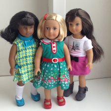 Мини Americangirl - моя коллекция дюймовочек