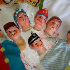 Антикварный кукольный театр 20-30 годов. Германия.