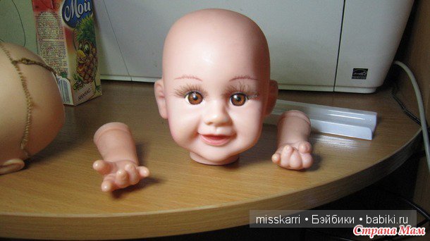 Переделка куклы — Реставрация и преображение кукол: ремонт (фото 3)