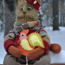 Наш любимый рыжий кот Тихон