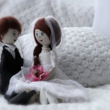 Самый лучший день. Куклы из ткани