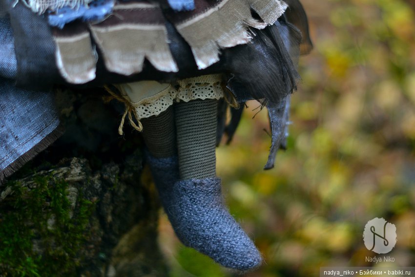 Бабусечка-Ягусечка — Авторские текстильные куклы: Вальдорфские (фото 8)