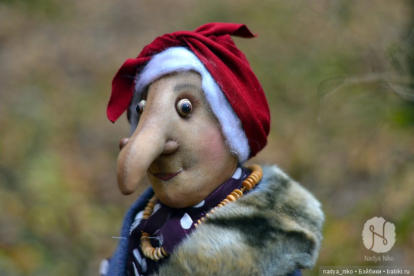 Бабусечка-Ягусечка — Авторские текстильные куклы: Вальдорфские