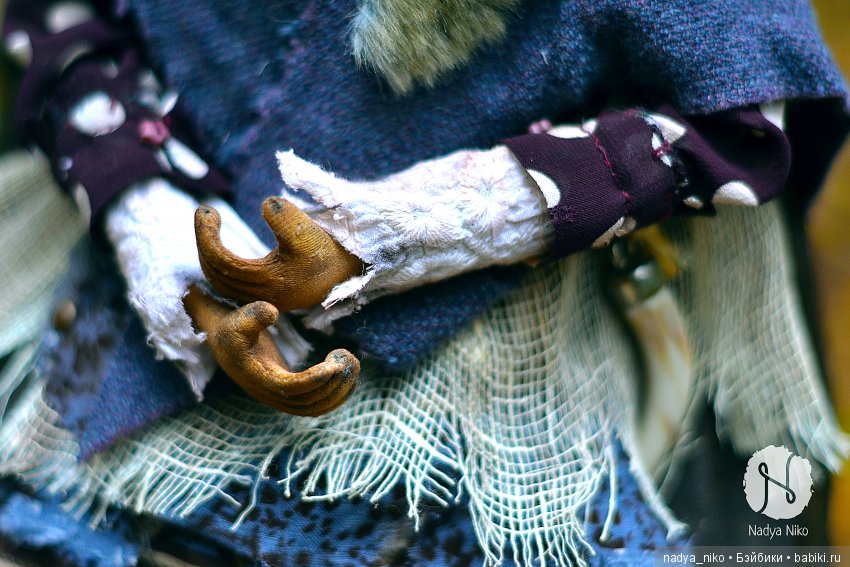 Бабусечка-Ягусечка — Авторские текстильные куклы: Вальдорфские (фото 7)