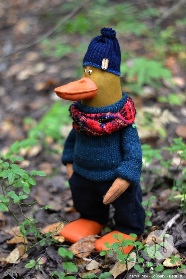 Гусь "Матвейка" — Авторские текстильные куклы: Вальдорфские (фото 2)