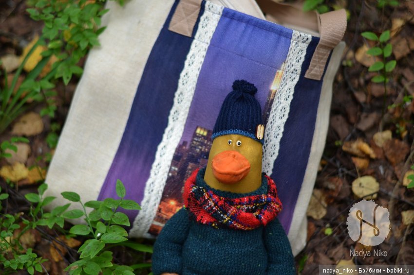Гусь "Матвейка" — Авторские текстильные куклы: Вальдорфские (фото 3)