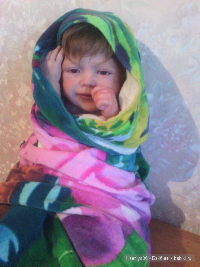 Я только после ванны!