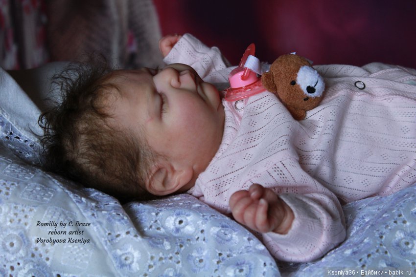 Малыш из нового молда Romilly by Cassie Ann Brace (фото 2)