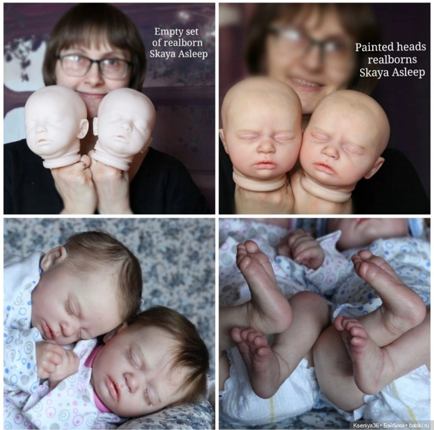 Часть третья. Двойняшки — Куклы Реборн (Reborn): работы мастеров