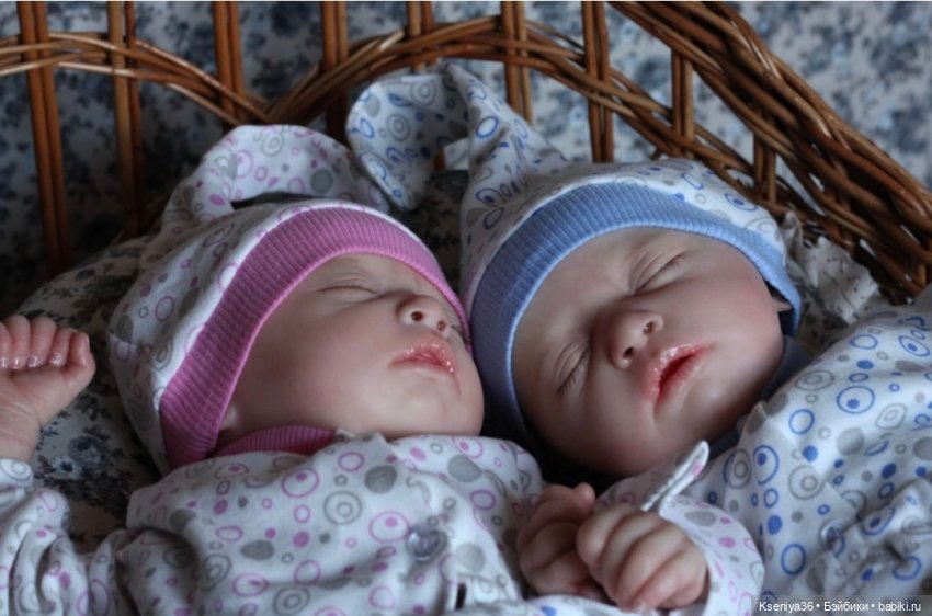 Часть третья. Двойняшки — Куклы Реборн (Reborn): работы мастеров (фото 4)