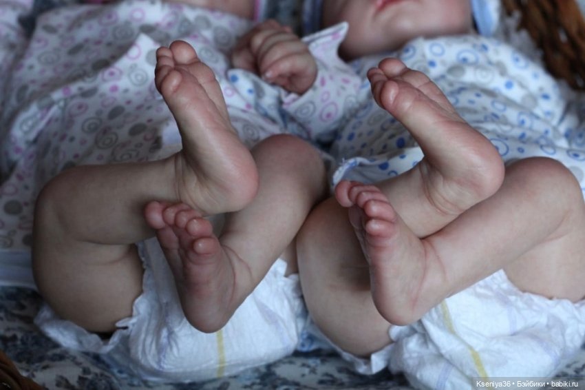 Часть третья. Двойняшки — Куклы Реборн (Reborn): работы мастеров (фото 5)