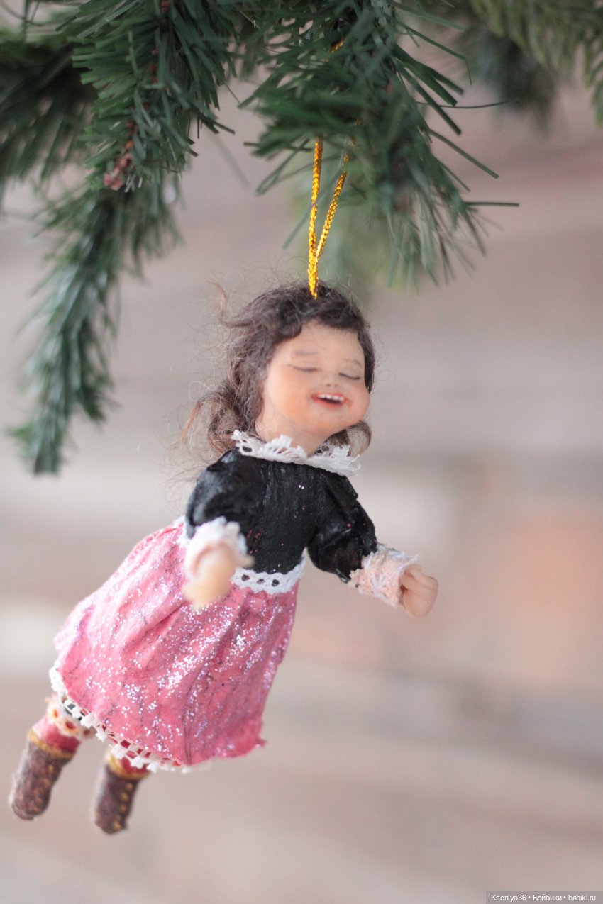 Ватная игрушка " Стишок для Деда Мороза" (фото 2)