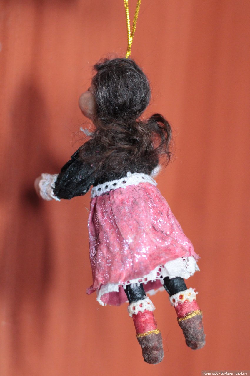 Ватная игрушка " Стишок для Деда Мороза"