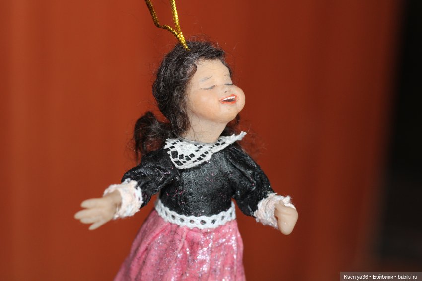 Ватная игрушка " Стишок для Деда Мороза"