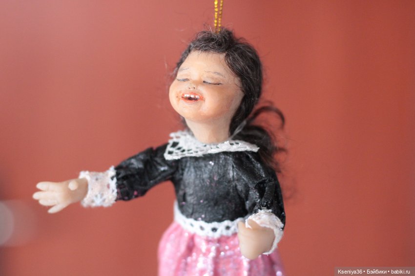 Ватная игрушка " Стишок для Деда Мороза" (фото 7)