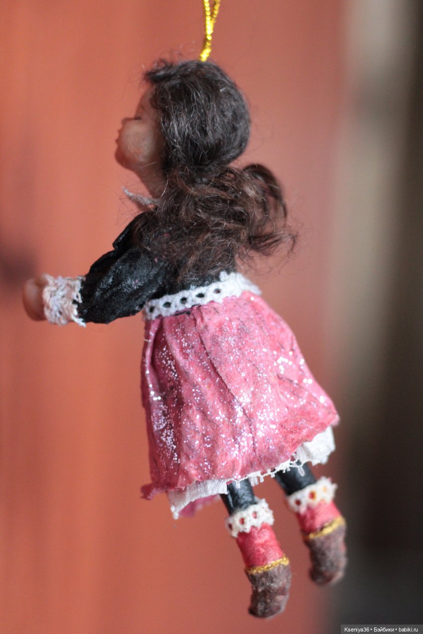 Ватная игрушка " Стишок для Деда Мороза"