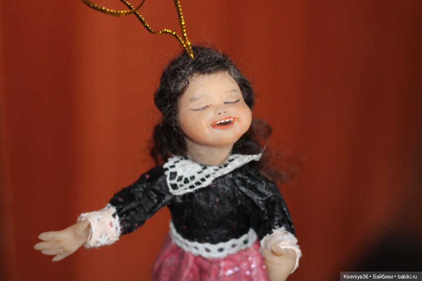 Ватная игрушка " Стишок для Деда Мороза"