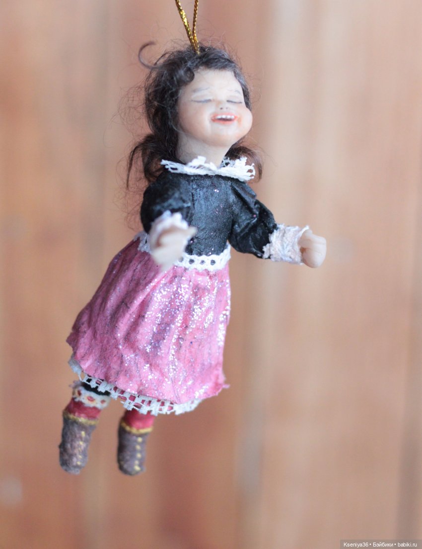 Ватная игрушка " Стишок для Деда Мороза"