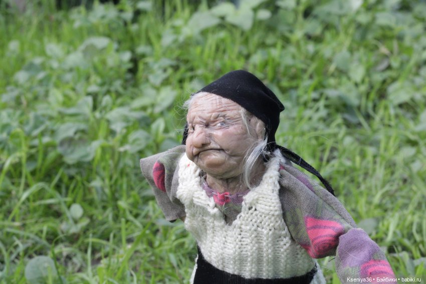 Баба Яга...а какая она — Лепка авторских кукол: полимерная глина (фото 3)