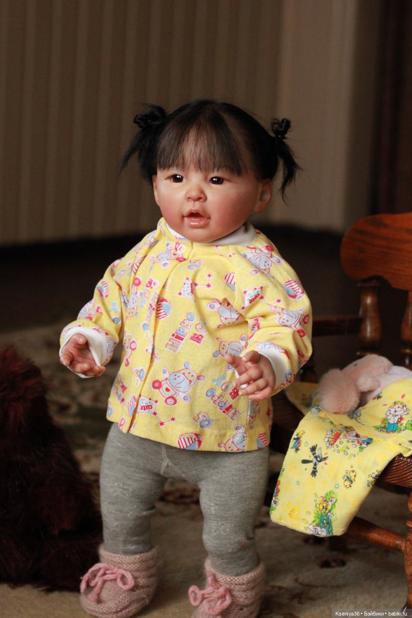 Первые шаги, первые игрушки малышки Мэй (фото 8)