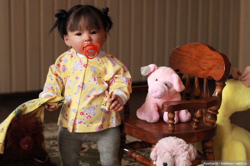 Первые шаги, первые игрушки малышки Мэй (фото 4)