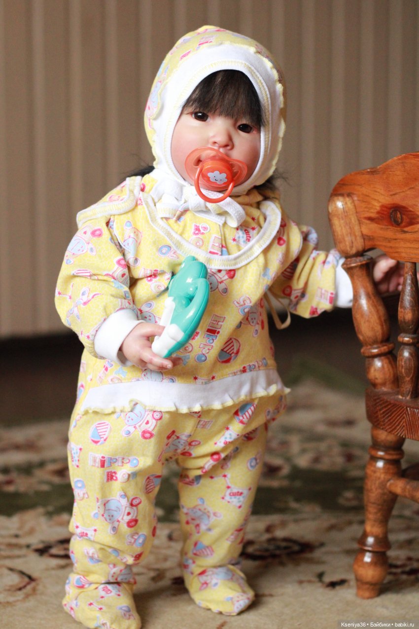 Первые шаги, первые игрушки малышки Мэй