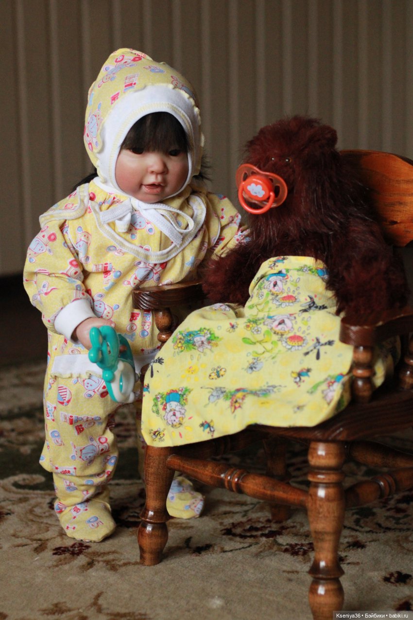 Первые шаги, первые игрушки малышки Мэй