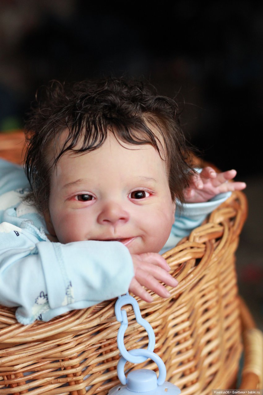 Себастьяшка-улыбашка — Куклы Реборн (Reborn): работы мастеров (фото 10)