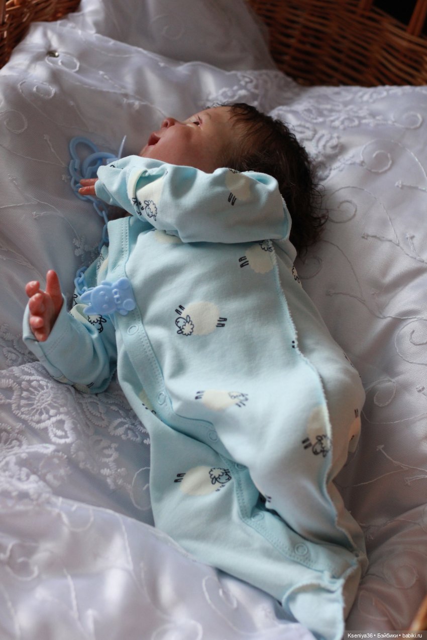 Себастьяшка-улыбашка — Куклы Реборн (Reborn): работы мастеров (фото 9)