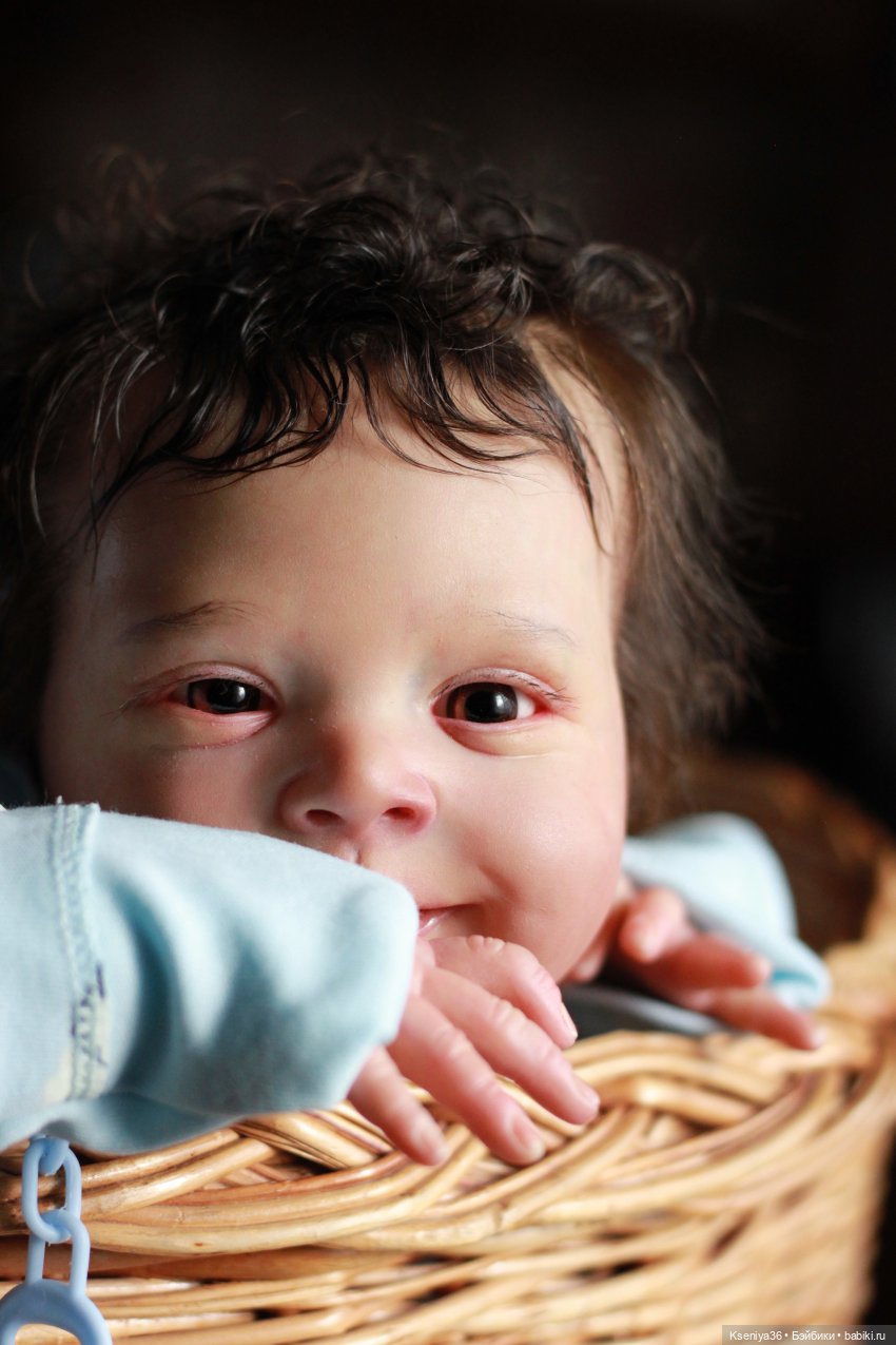 Себастьяшка-улыбашка — Куклы Реборн (Reborn): работы мастеров