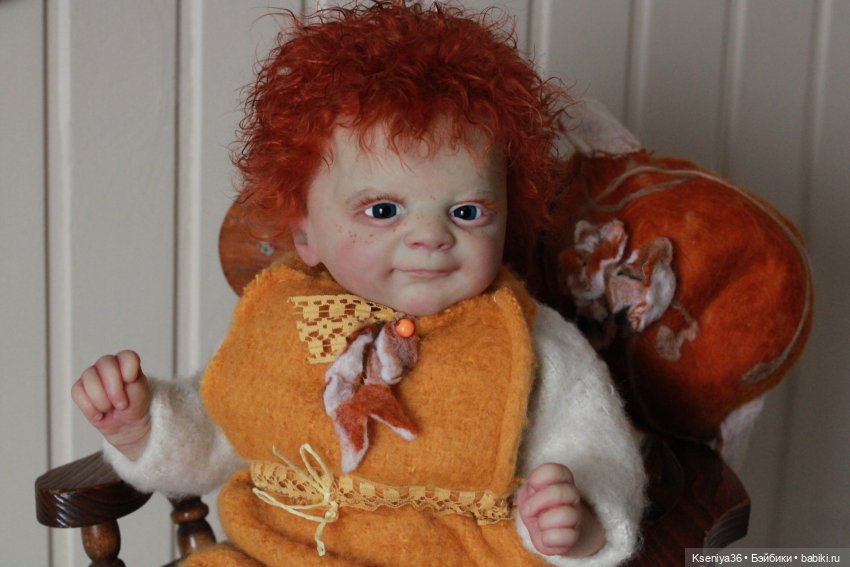 Эльфик - рыжее чудо — Куклы Реборн (Reborn): работы мастеров (фото 7)