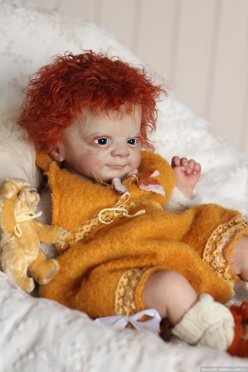 Эльфик - рыжее чудо — Куклы Реборн (Reborn): работы мастеров (фото 6)