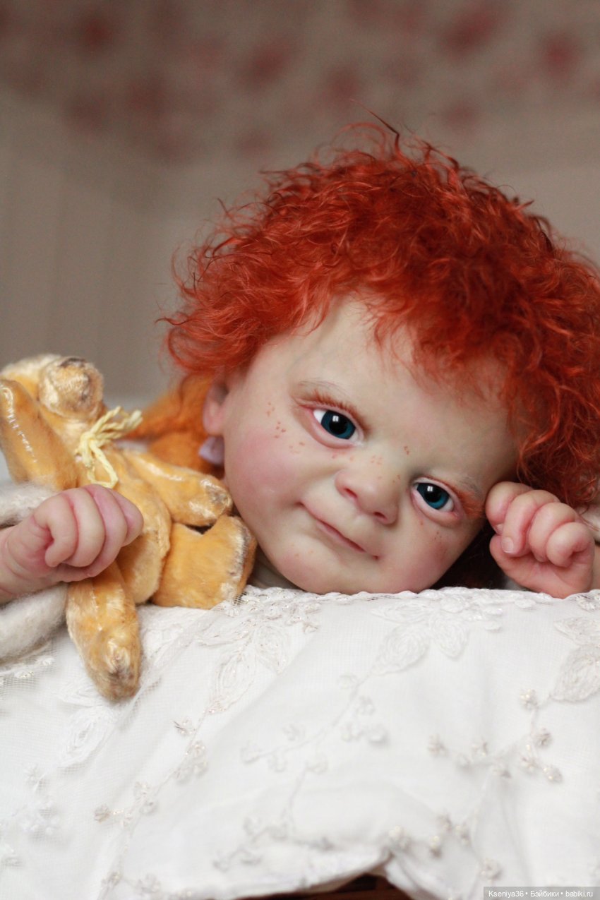 Эльфик - рыжее чудо — Куклы Реборн (Reborn): работы мастеров (фото 8)