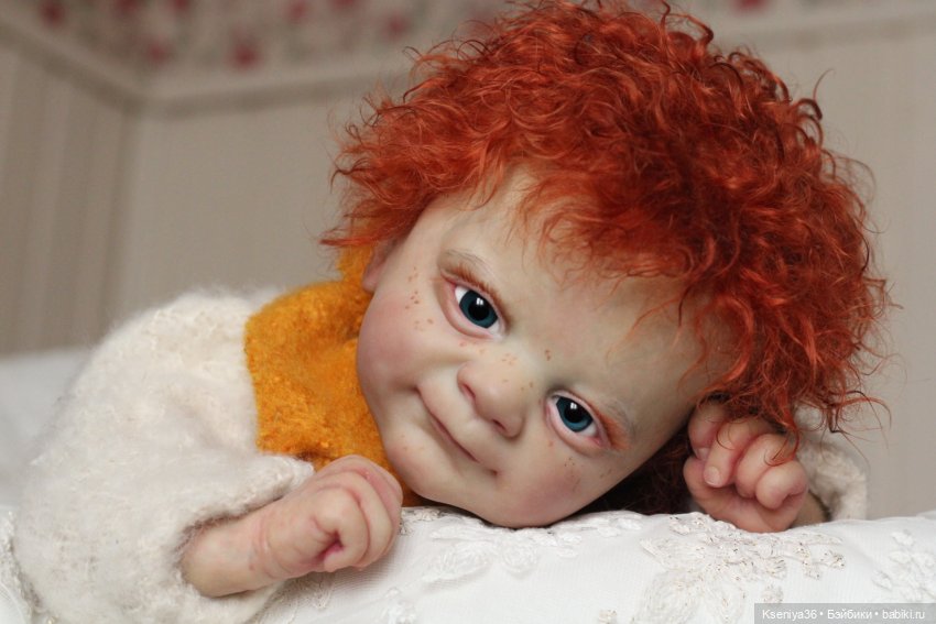 Эльфик - рыжее чудо — Куклы Реборн (Reborn): работы мастеров (фото 5)