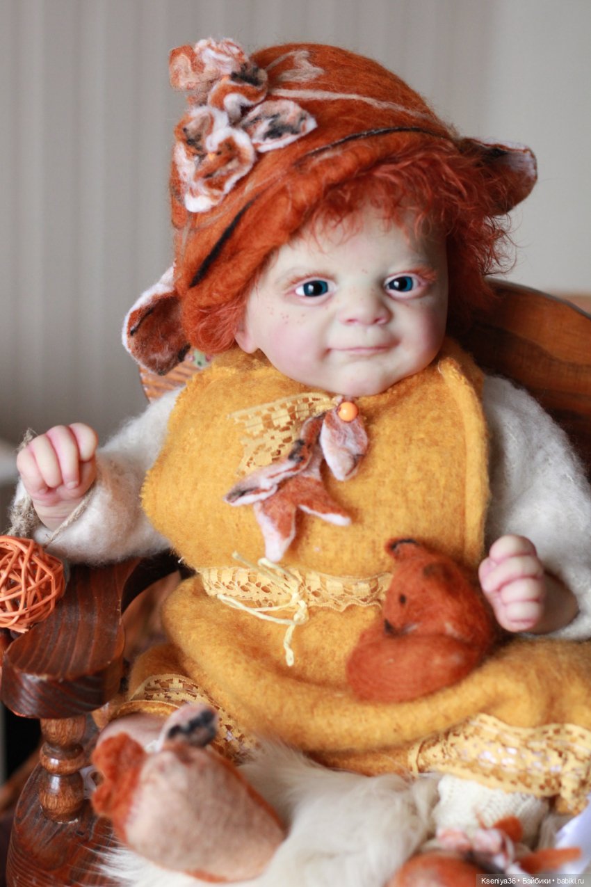 Эльфик - рыжее чудо — Куклы Реборн (Reborn): работы мастеров