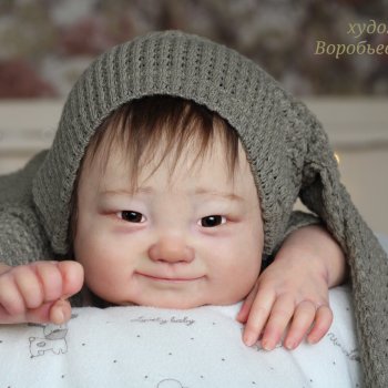 Азиатик , милый улыбашка!