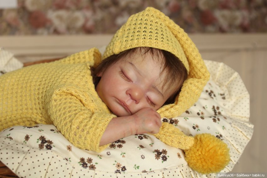 Kai, спящая японочка — Куклы Реборн (Reborn): работы мастеров (фото 8)
