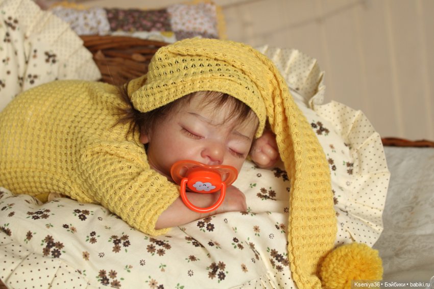 Kai, спящая японочка — Куклы Реборн (Reborn): работы мастеров (фото 4)