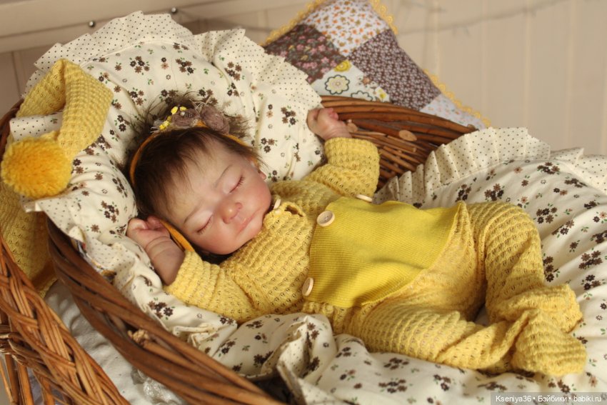 Kai, спящая японочка — Куклы Реборн (Reborn): работы мастеров (фото 10)