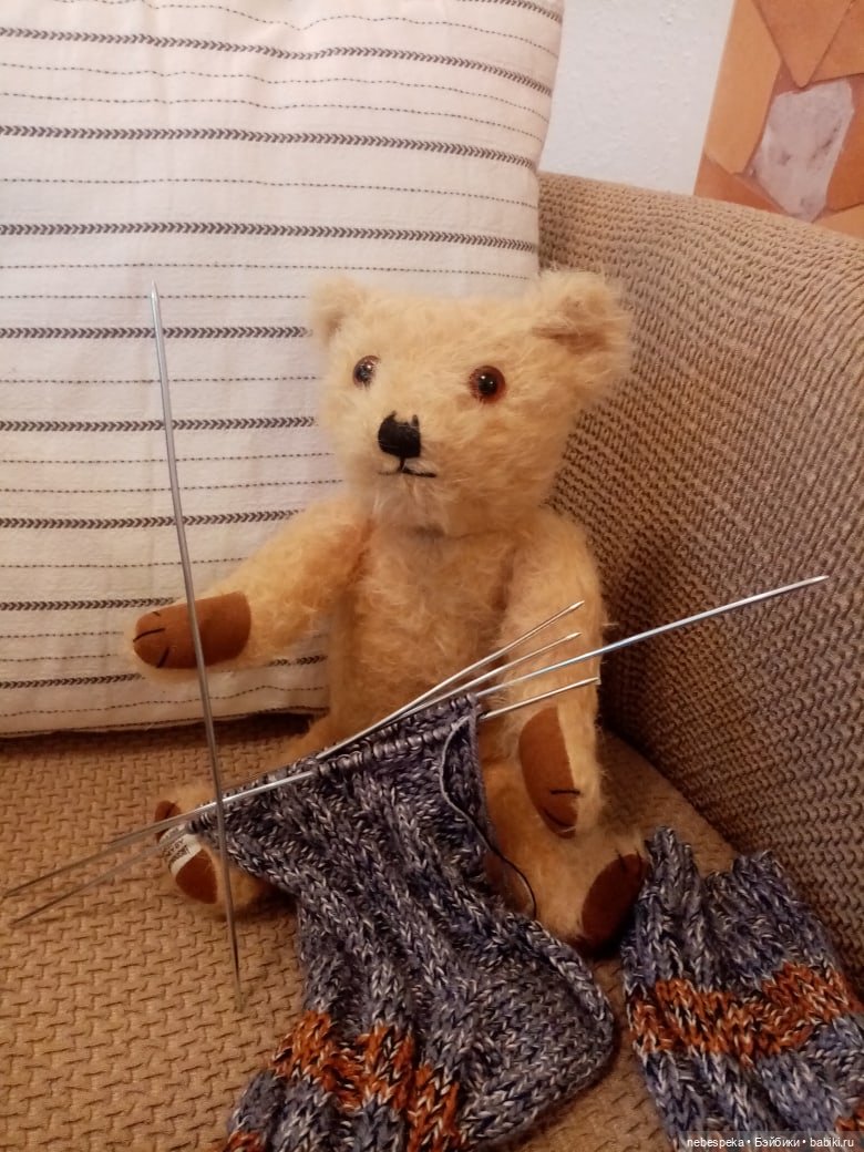 Моя крошечная коллекция мишек-тедди. Мишки иностранных авторов и репликанты (фото 7)