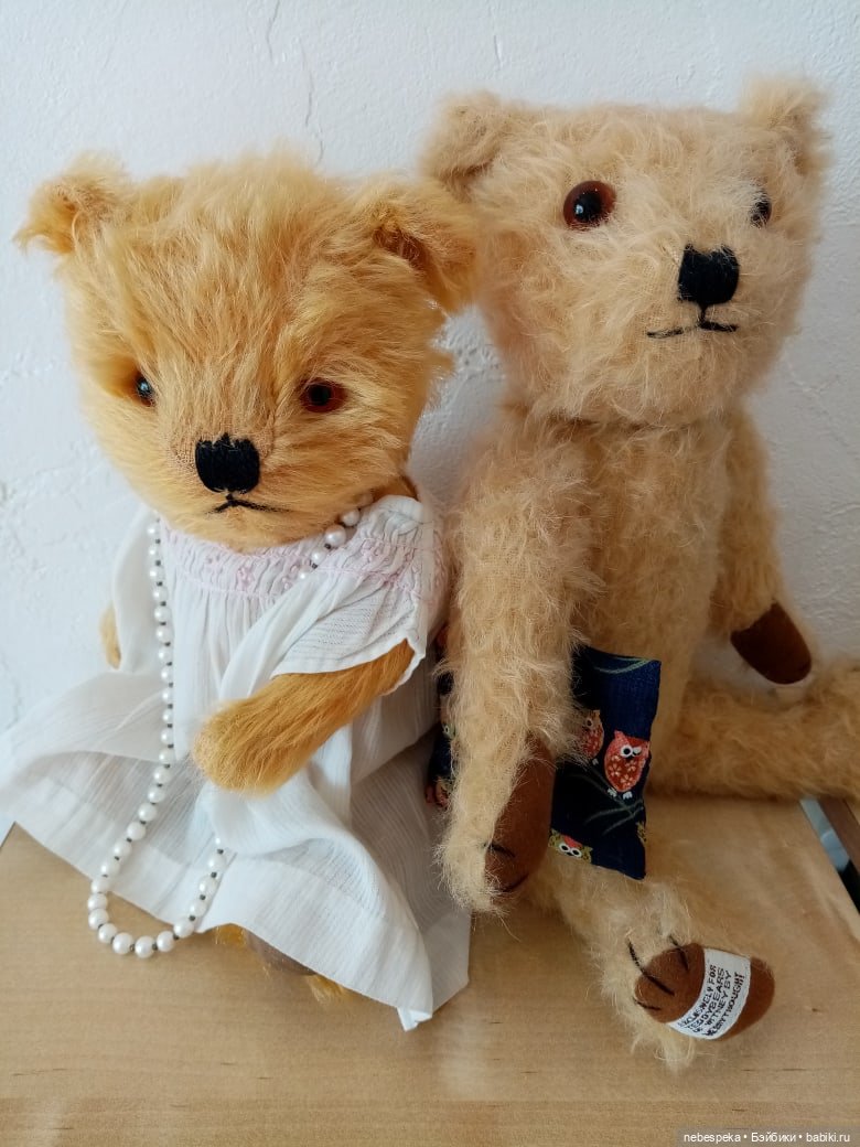Моя крошечная коллекция мишек-тедди. Мишки иностранных авторов и репликанты (фото 5)
