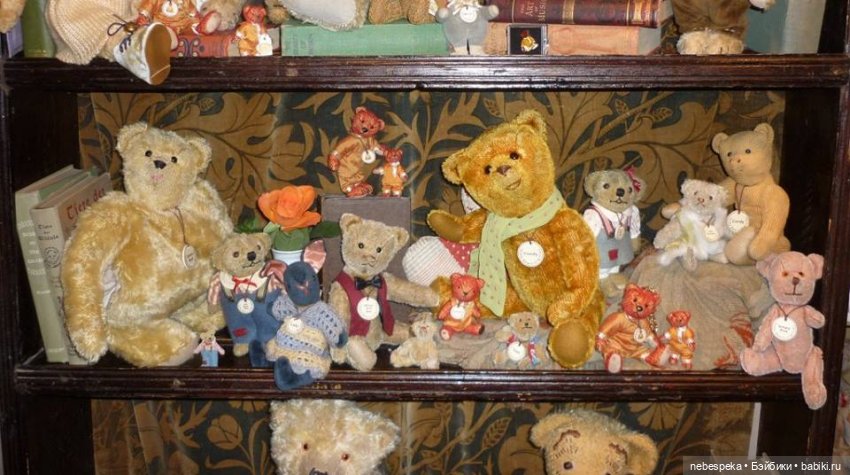 Моя крошечная коллекция мишек-тедди. Мишки иностранных авторов и репликанты (фото 3)