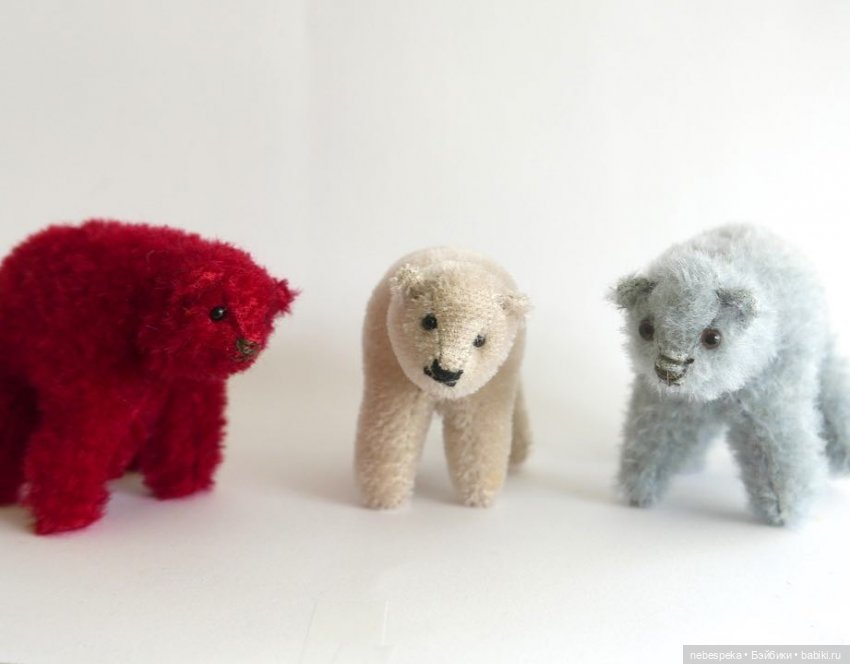 Моя крошечная коллекция мишек-тедди. Мишки иностранных авторов и репликанты